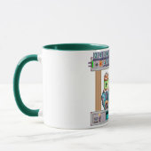 Weekelijkse Trofee Synthese Batterijen & Stars Mok (Links)