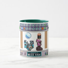 Weekelijkse Trofee Synthese Batterijen & Stars Mok