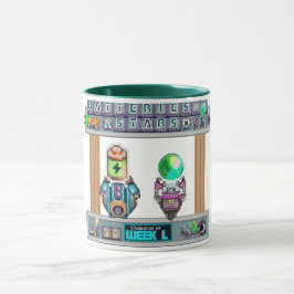Weekelijkse Trofee Synthese Batterijen & Stars Mok
