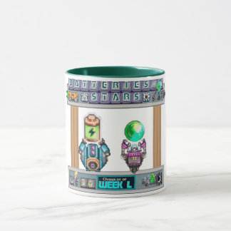Weekelijkse Trofee Synthese Batterijen & Stars Mok