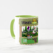 Weekelijkse Trofee Synthese Mok (Voorkant links)