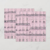 Weekend a Paris Kaart (Voorkant / Achterkant)