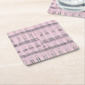 Weekend a Paris  Kartonnen Onderzetters (Schuin)