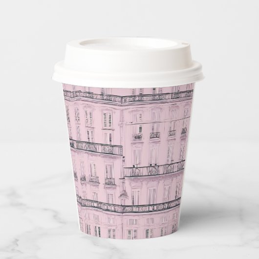 Weekend a Paris  Papieren Bekers (Voorkant)