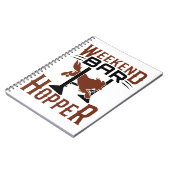 Weekend Bar Hopper Agility Dog Trainer Owner Notitieboek (Linkerzijde)