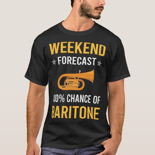 Weekend Bariton T-shirt (Voorkant)