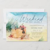 Weekend bij de Shore Bachelorette Party Kaart (Voorkant)