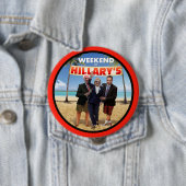 Weekend bij Hillary's Ronde Button 4,0 Cm (In situ)