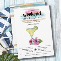 Weekend bij Shore Margarita Hibiscus Bachelorette