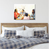 Weekend Breakfast 2003 Canvas Afdruk (Insitu (Slaapkamer))