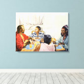 Weekend Breakfast 2003 Canvas Afdruk (Insitu (Houten vloer))