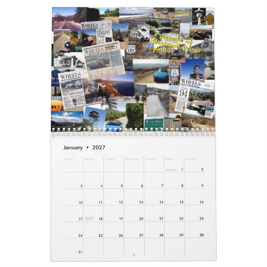 Weekend Driver San Diego 2011 Agenda Kalender (Jan 2027)