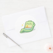 Weekend Energie Ronde Sticker (Envelop)