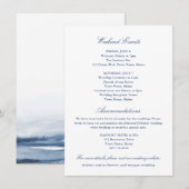 Weekend Evenementen en Accommodatie Insteekkaart Informatiekaartje (Voorkant / Achterkant)