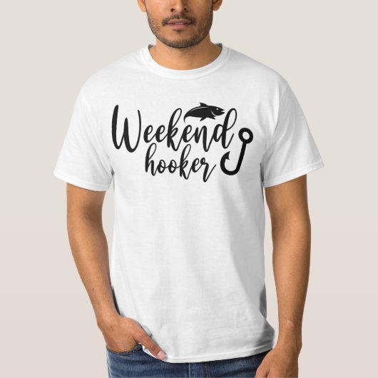 Weekend Fisherman T-shirt (Voorkant)