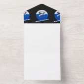 Weekend Forecast  100% Chance  All In One Uitnodiging (Binnen)