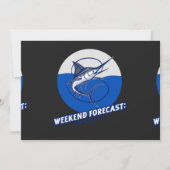 Weekend Forecast  100% Chance  Bedankkaart (Voorkant)