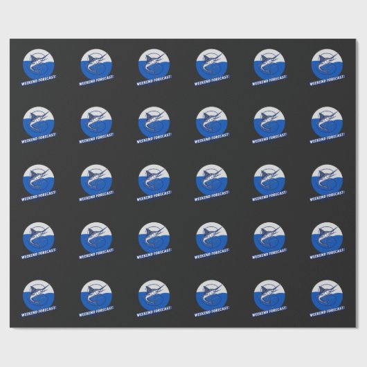 Weekend Forecast 100% Chance Cadeaupapier (Vlak)
