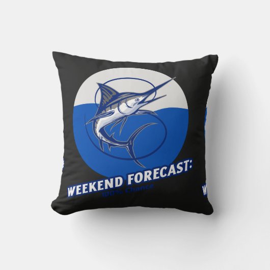 Weekend Forecast  100% Chance  Kussen (Voorkant)