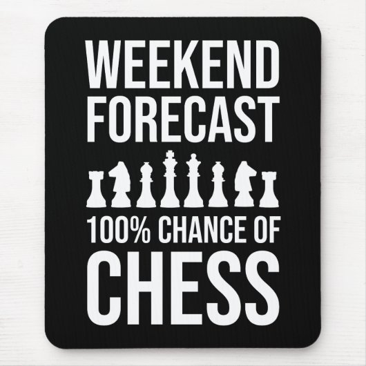 Weekend Forecast - 100% Chance of Chess Muismat (Voorkant)