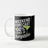 Weekend Forecast 100% Chance Of Margaritas Funny M Koffiemok (Links)