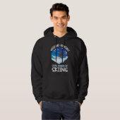 Weekend Forecast 100 Chance Of Skiing Hoodie (Voorkant volledig)