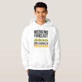 Weekend Forecast - 100% Chance of Tiki Bars Hoodie (Voorkant volledig)