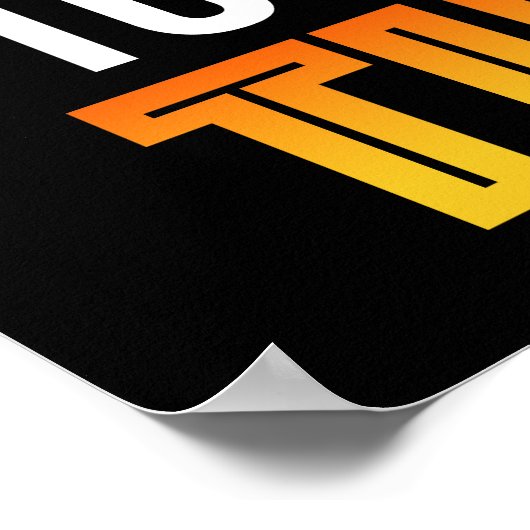 Weekend Forecast - 100% Chance of Tiki Bars Poster (Hoek)