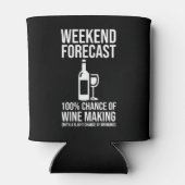 Weekend Forecast - 100% Chance of Wine Making Blikjeskoeler (Achterkant)