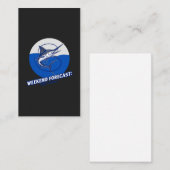 Weekend Forecast  100% Chance  Visitekaartje (Voorkant / Achterkant)