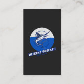 Weekend Forecast  100% Chance  Visitekaartje (Voorkant)