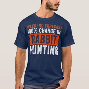 Weekend Forecast 100 Kans op Konijnenjacht Funn T-shirt