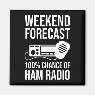 Weekend Forecast - 100% Kans van Ham Radio Magneet