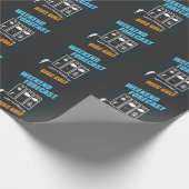 Weekend Forecast 100% Kans van Schijf Golf - Frolf Cadeaupapier (Hoek)