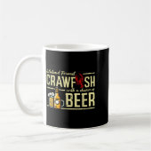 Weekend Forecast Crawfish Beer Funny Crayfish Dad Koffiemok (Links)