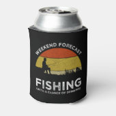 Weekend Forecast Fishing With A Chance Of Drinking Blikjeskoeler (Blikje Achterkant)