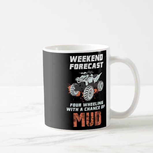 Weekend Forecast Four Wheeling - 4wheels Off-road Koffiemok (Rechts)