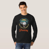 Weekend Forecast Golf Funny Golfer Player Golf T-shirt (Voorkant volledig)