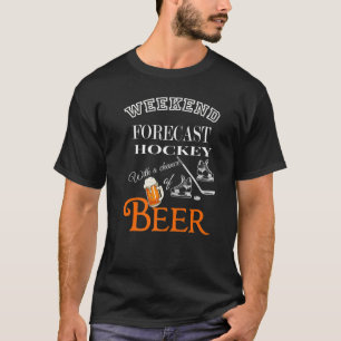 Weekend Forecast Hockey met een kans op bijenkorf T-shirt