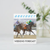 Weekend Forecast & Pennys uit de hemel Briefkaart (Staand voorkant)