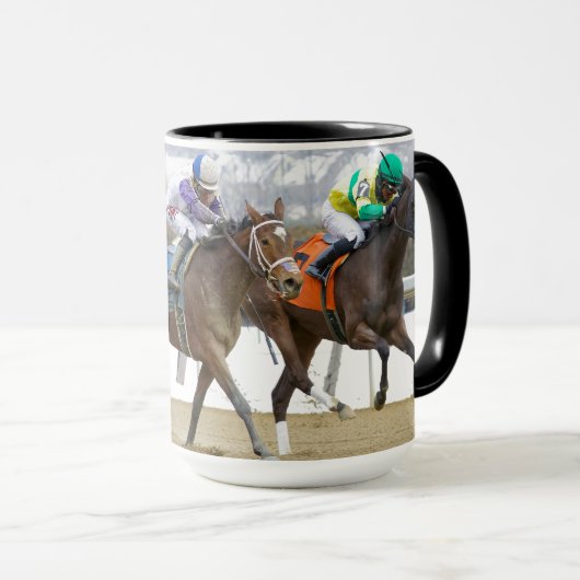 Weekend Forecast & Pennys uit de hemel Mok (Voorkant rechts)