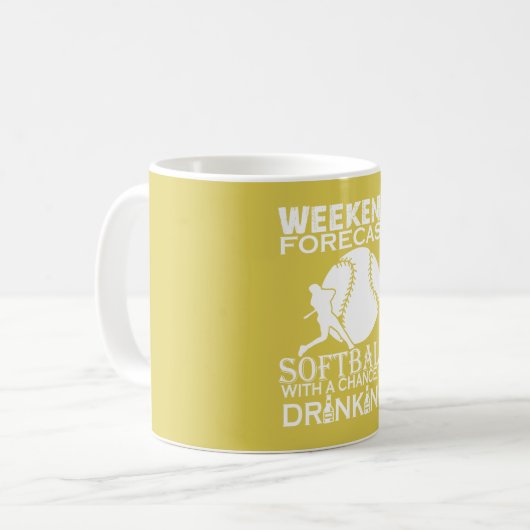 WEEKEND FORECAST SOFTBALL KOFFIEMOK (Voorkant links)