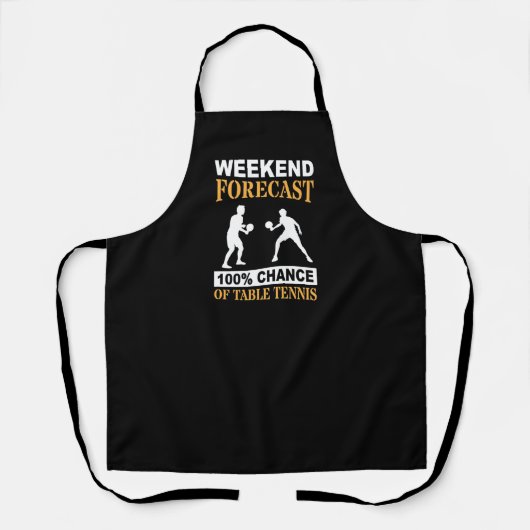 Weekend Forecast Table Tennis Passion Schort (Voorkant)