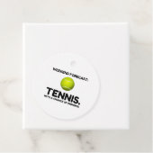 WEEKEND FORECAST TENNIS BEDANKJES LABELS (In situ)