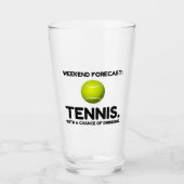 WEEKEND FORECAST TENNIS GLAS (Voorkant)