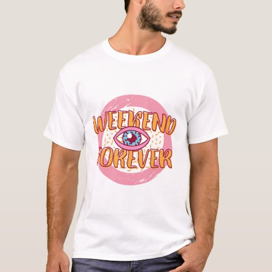 Weekend Forever Eyeball T-shirt (Voorkant)