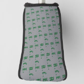 Weekend Geld Spel Golf Vader Oud Engels Patroon Golfheadcover (Draai 90)