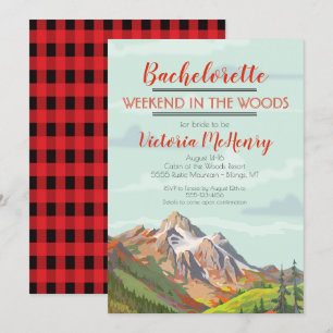 Weekend Getaway Mountain Bossen Kaart