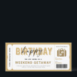 Weekend Getaway Voucher Hotel Verblijf Gift Ticket<br><div class="desc">Dit is de perfecte manier om een verrassingsreis te geven voor elke gelegenheid!</div>