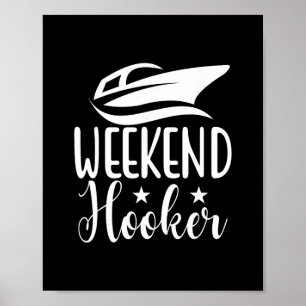 Weekend Grappige Grap Zeiler Cruise Jacht Zeeman V Poster